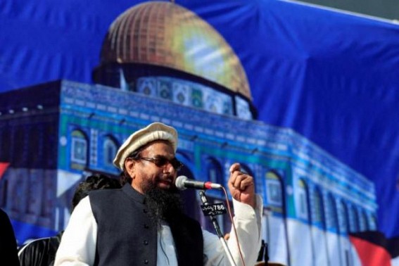 Lahore court grants pre-arrest bail to Hafiz Saeed Lahore court grants pre-arrest bail to Hafiz Saeed