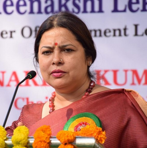 BJP MP Meenakshi Lekhi transits from politician to thriller writer BJP MP Meenakshi Lekhi transits from politician to thriller writer