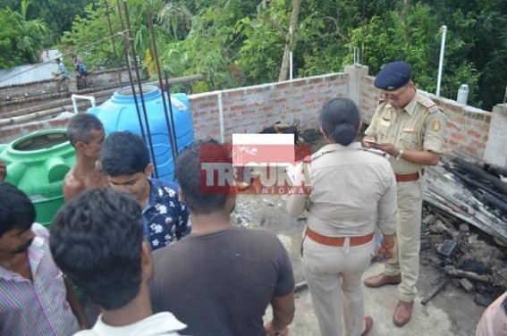 Husband, mother-in-law arrested for burning housewife alive in Tripura Husband, mother-in-law arrested for burning housewife alive in Tripura