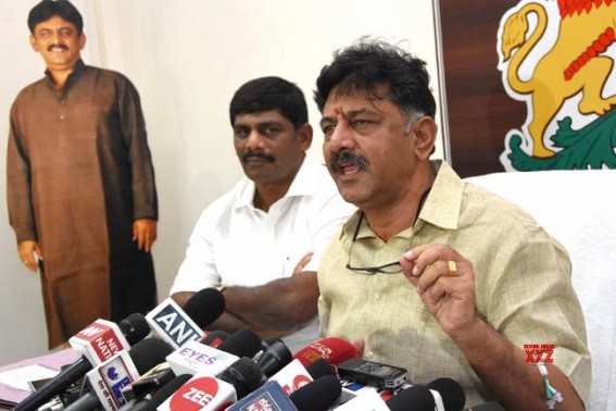 ED opposes Shivakumar's plea for protection from arrest ED opposes Shivakumar's plea for protection from arrest