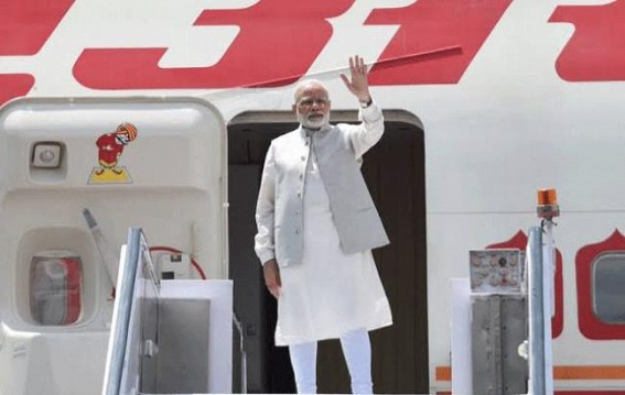 Modi leaves for BRICS Summit in Brazil Modi leaves for BRICS Summit in Brazil