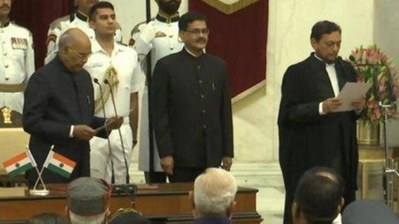 Justice Bobde takes oath as 47th CJI Justice Bobde takes oath as 47th CJI