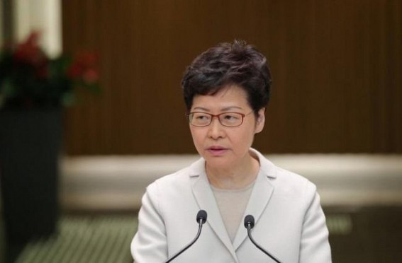 HK's Carrie Lam closes ranks with China, condemns US law HK's Carrie Lam closes ranks with China, condemns US law