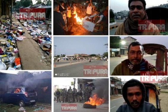 12 poverty related deaths in Tripura in less than 2 months, now Controversial CAB fully paralyzed Tripura : 4-days-violence, tension, strikes rattle poverty gripped Tripura further : No final solution yet 12 poverty related deaths in Tripura in less than 2 months, now Controversial CAB fully paralyzed Tripura : 4-days-violence, tension, strikes rattle poverty gripped Tripura further : No final solution yet