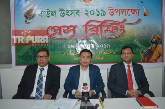 Bangladesh High Commissioner to organize ‘Baul festival’ in Tripura on 29th December Bangladesh High Commissioner to organize ‘Baul festival’ in Tripura on 29th December