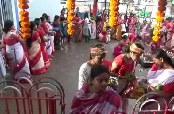 Devotees’ rush in Shiva temples across Tripura on last Monday of Shravan month Devotees’ rush in Shiva temples across Tripura on last Monday of Shravan month