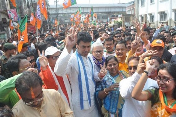 Amid EC’s objection Biplab Deb asks vote for Modi on Pulwama attack related incidents Amid EC’s objection Biplab Deb asks vote for Modi on Pulwama attack related incidents