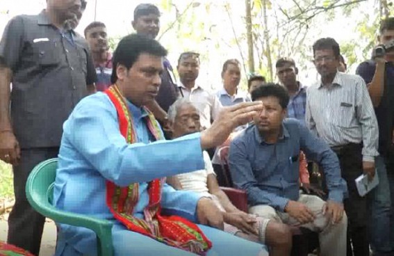 Biplab Deb caught in camera bribing villagers with TSR jobs in exchange for Votes : Massive violation of Model-code-of-conduct continues Statewide Biplab Deb caught in camera bribing villagers with TSR jobs in exchange for Votes : Massive violation of Model-code-of-conduct continues Statewide