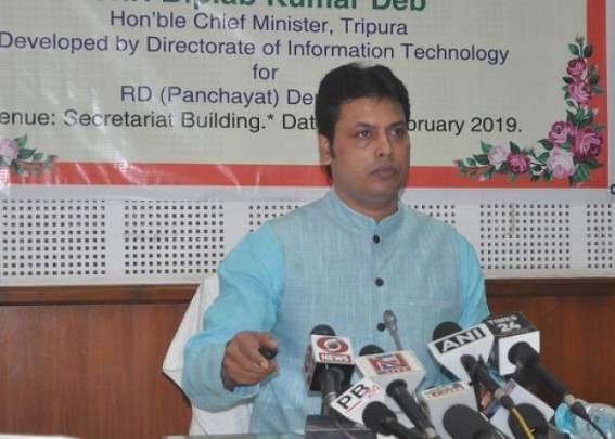 Tripura CM happy over hiked allocation for NE, MGNREGA Tripura CM happy over hiked allocation for NE, MGNREGA