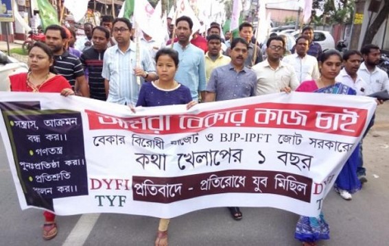 ‘Cow rearing by graduates is not Tripura’s culture’, says CPI-M’s youth wing on 1-yr completion of BJP Govt ‘Cow rearing by graduates is not Tripura’s culture’, says CPI-M’s youth wing on 1-yr completion of BJP Govt