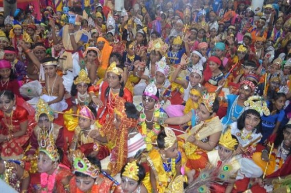Janmastami celebrated with full devotion in Tripura Janmastami celebrated with full devotion in Tripura