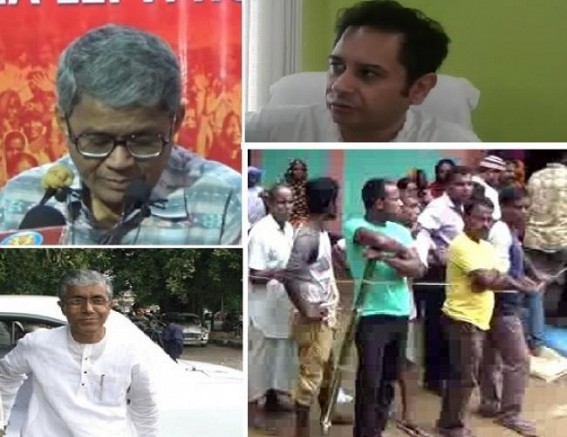 CPI-M played Old Cassette from Melarmath headquarter after Panchayat Poll rigging : Congress President addressed media but no reaction from CPI-M’s opposition leader CPI-M played Old Cassette from Melarmath headquarter after Panchayat Poll rigging : Congress President addressed media but no reaction from CPI-M’s opposition leader
