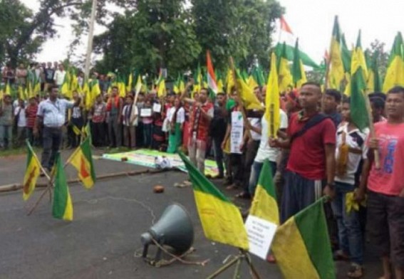 BJP’s ally IPFT to begin protest in ADC for indefinite time demanding separate Tipraland BJP’s ally IPFT to begin protest in ADC for indefinite time demanding separate Tipraland