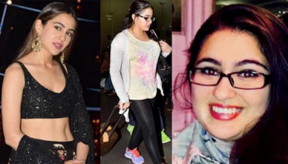 Sara Ali Khan's before transformation video goes viral Sara Ali Khan's before transformation video goes viral