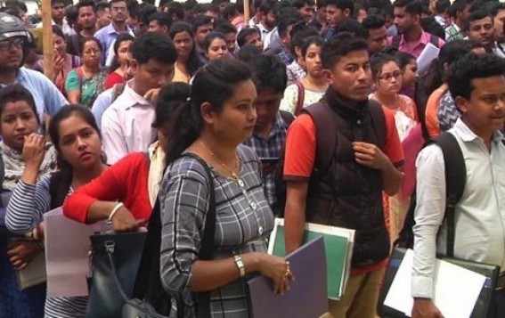 Tripura’s unemployment edges up to 33% percent under BJP Govt : Cabinet fails to address Joblessness, Recruitment Tripura’s unemployment edges up to 33% percent under BJP Govt : Cabinet fails to address Joblessness, Recruitment