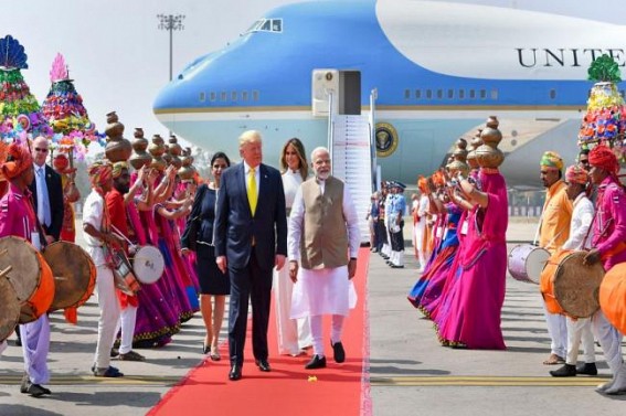 Trump will remember warm welcome from UP for long: BJP Trump will remember warm welcome from UP for long: BJP