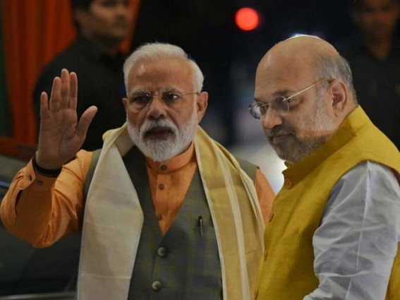 Shah meets Modi over Madhya Pradesh developments Shah meets Modi over Madhya Pradesh developments