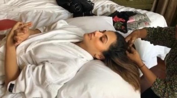 Here's how Taapsee Pannu beats promotion stress Here's how Taapsee Pannu beats promotion stress
