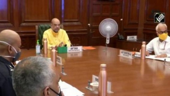 'Cyclone Nisarga': Shah holds meet with Guj, Maha CMs 'Cyclone Nisarga': Shah holds meet with Guj, Maha CMs