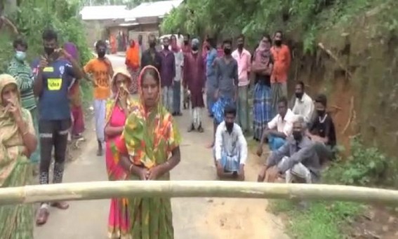 COVID-19 Red Alert area in Dharmangar cut from Water connectivity, starvation like situation COVID-19 Red Alert area in Dharmangar cut from Water connectivity, starvation like situation
