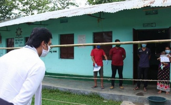 CM visited quarantine centres, interacted with quarantined persons, medical teams CM visited quarantine centres, interacted with quarantined persons, medical teams