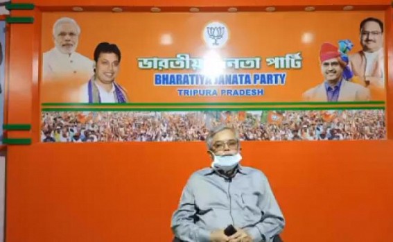 Tripura BJP spokesperson trolled in social media for contradicting Govt claims ‘No COVID-Death in Tripura’ Tripura BJP spokesperson trolled in social media for contradicting Govt claims ‘No COVID-Death in Tripura’