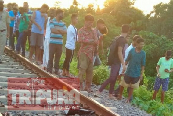 Unknown man’s dead body found on Railway tracks Unknown man’s dead body found on Railway tracks