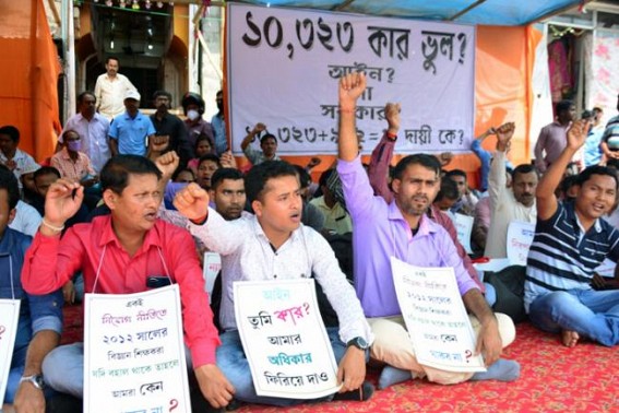 More than a month's wait for 10323 teachers for SC's hearing More than a month's wait for 10323 teachers for SC's hearing
