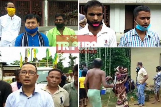No arrests yet in Gandacherra Brutal murder : BJP MP Rebati Tripura visited Gandachera, assured Financial Support and Justice via Proper Investigation No arrests yet in Gandacherra Brutal murder : BJP MP Rebati Tripura visited Gandachera, assured Financial Support and Justice via Proper Investigation
