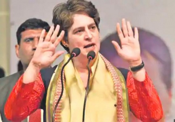 Priyanka asked to vacate govt accommodation within 1 month Priyanka asked to vacate govt accommodation within 1 month