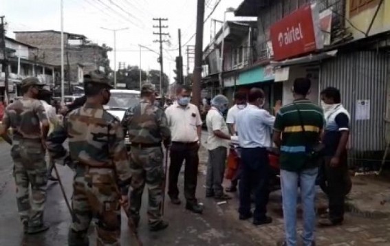Tension in Kailashahar over delay of Quarantine Procedure in COVID-19 affected area Tension in Kailashahar over delay of Quarantine Procedure in COVID-19 affected area