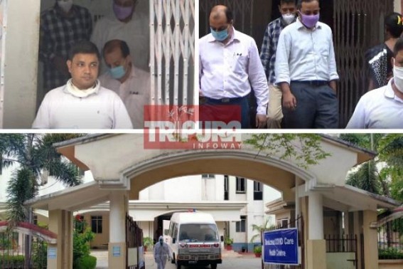 Doctors demanded better facilities for Medical Staffs in Bhagat Singh COVID-Care Centre, after 12 Doctors tested Corona-Virus Positive in Tripura Doctors demanded better facilities for Medical Staffs in Bhagat Singh COVID-Care Centre, after 12 Doctors tested Corona-Virus Positive in Tripura