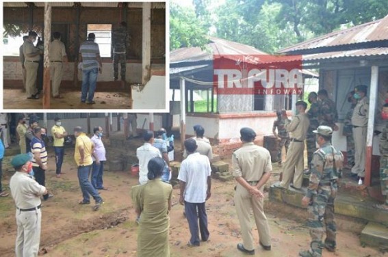 2nd Bn TSR Jawan’s hanging body found inside Camp : Body sent for Post Mortem 2nd Bn TSR Jawan’s hanging body found inside Camp : Body sent for Post Mortem