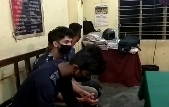 Youths arrested for consuming Alcohol openly in Battala Restaurants Youths arrested for consuming Alcohol openly in Battala Restaurants