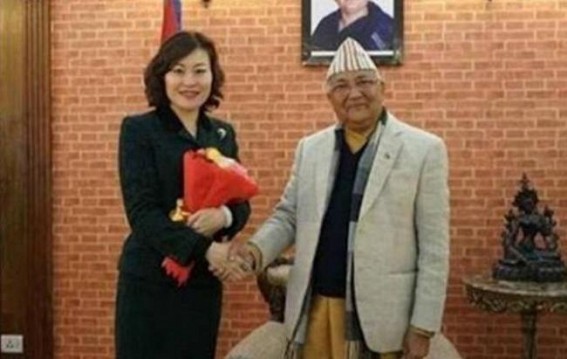 Chinese envoy to Nepal now makes effort to save PM's chair Chinese envoy to Nepal now makes effort to save PM's chair
