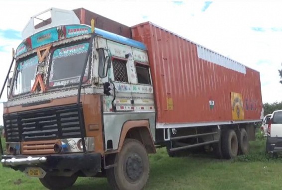 2,064 Phensedyl bottles seized by Boudhjung Nagar Police from a 12-Wheeler-Truck, 2 arrested 2,064 Phensedyl bottles seized by Boudhjung Nagar Police from a 12-Wheeler-Truck, 2 arrested