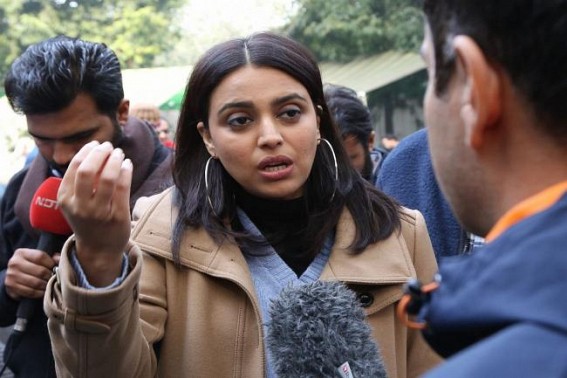 Plea seeks AG consent to initiate contempt action against Swara Bhaskar Plea seeks AG consent to initiate contempt action against Swara Bhaskar