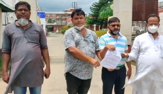 Tripura Congress SC Cell demanded dismiss of UP Govt over Maharasthra Minister’s Arrest Tripura Congress SC Cell demanded dismiss of UP Govt over Maharasthra Minister’s Arrest