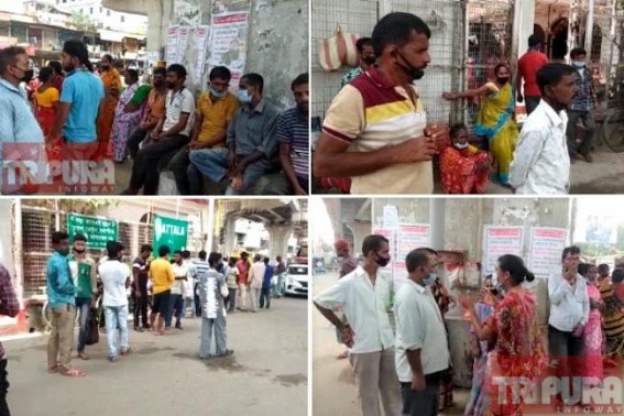 How to be ‘Atma Nirvar’ when Economy is Dead ? Daily Workers in Tripura suffering miserably due to Workless situations continue, said, ‘Suicide remained Option’ How to be ‘Atma Nirvar’ when Economy is Dead ? Daily Workers in Tripura suffering miserably due to Workless situations continue, said, ‘Suicide remained Option’