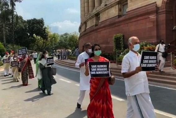 RS session over, suspended MPs talk of taking protest to home states RS session over, suspended MPs talk of taking protest to home states