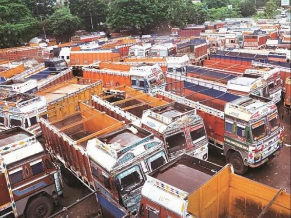 Assam-Mizoram border issue resolved, vehicles start moving Assam-Mizoram border issue resolved, vehicles start moving