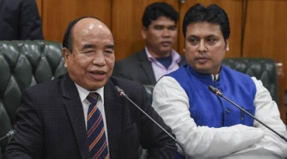 'Fixing Border issues between Tripura and Mizoram is not State Govt's Job but Centre will decide' : Biplab Deb 'Fixing Border issues between Tripura and Mizoram is not State Govt's Job but Centre will decide' : Biplab Deb
