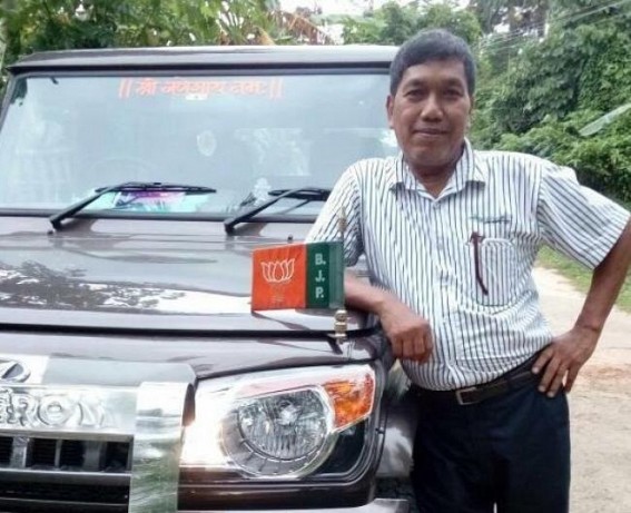 Resentment against BJP MLA Parimal Debbarma for shifting Degree College construction plan from own Constituency to own Birth Place Resentment against BJP MLA Parimal Debbarma for shifting Degree College construction plan from own Constituency to own Birth Place