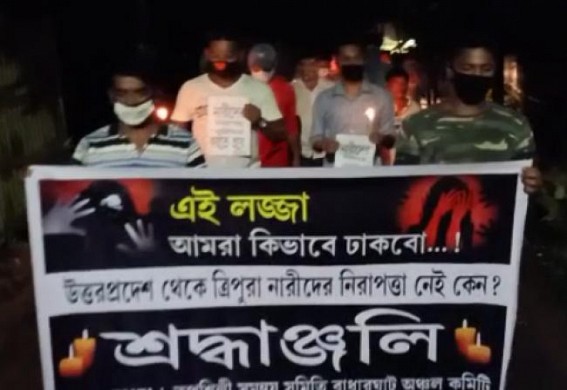 SFI, DYFI's candle march in Dukli, seeking Justice for UP Rape Victim SFI, DYFI's candle march in Dukli, seeking Justice for UP Rape Victim