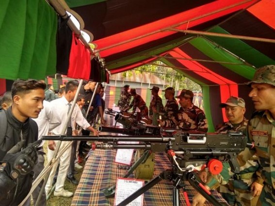 Assam Rifles organized Motivational Lecture to join Indian Army Assam Rifles organized Motivational Lecture to join Indian Army