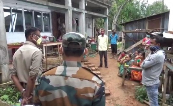 Hanging body of man found in under-construction home in Airport road Hanging body of man found in under-construction home in Airport road