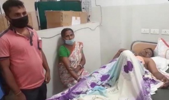 Knife-Attack at Jirania, injured man hospitalized : 2 Arrested Knife-Attack at Jirania, injured man hospitalized : 2 Arrested