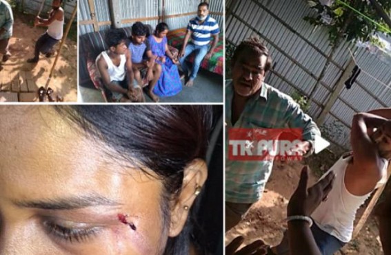 Deteriorating Law & Order in Tripura : Miscreants Attacked Baul Artist and her Family, injured Children : Family sought Justice Deteriorating Law & Order in Tripura : Miscreants Attacked Baul Artist and her Family, injured Children : Family sought Justice