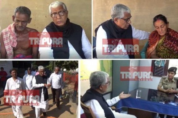 Former CM Manik Sarkar, top CPI-M leaders visited Mohanpur 22 years old brutally murdered victim’s home, Pressed Police for neutral investigation : CM Biplab Deb yet to meet victim family Former CM Manik Sarkar, top CPI-M leaders visited Mohanpur 22 years old brutally murdered victim’s home, Pressed Police for neutral investigation : CM Biplab Deb yet to meet victim family
