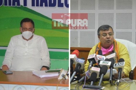 ‘Only 1% stranded people got Tripura Govt’s financial help’ : Congress ‘Only 1% stranded people got Tripura Govt’s financial help’ : Congress